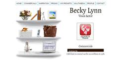 Desktop Screenshot of beckylynntalks.com