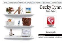 Tablet Screenshot of beckylynntalks.com